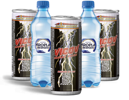 Vicov water set with three cans